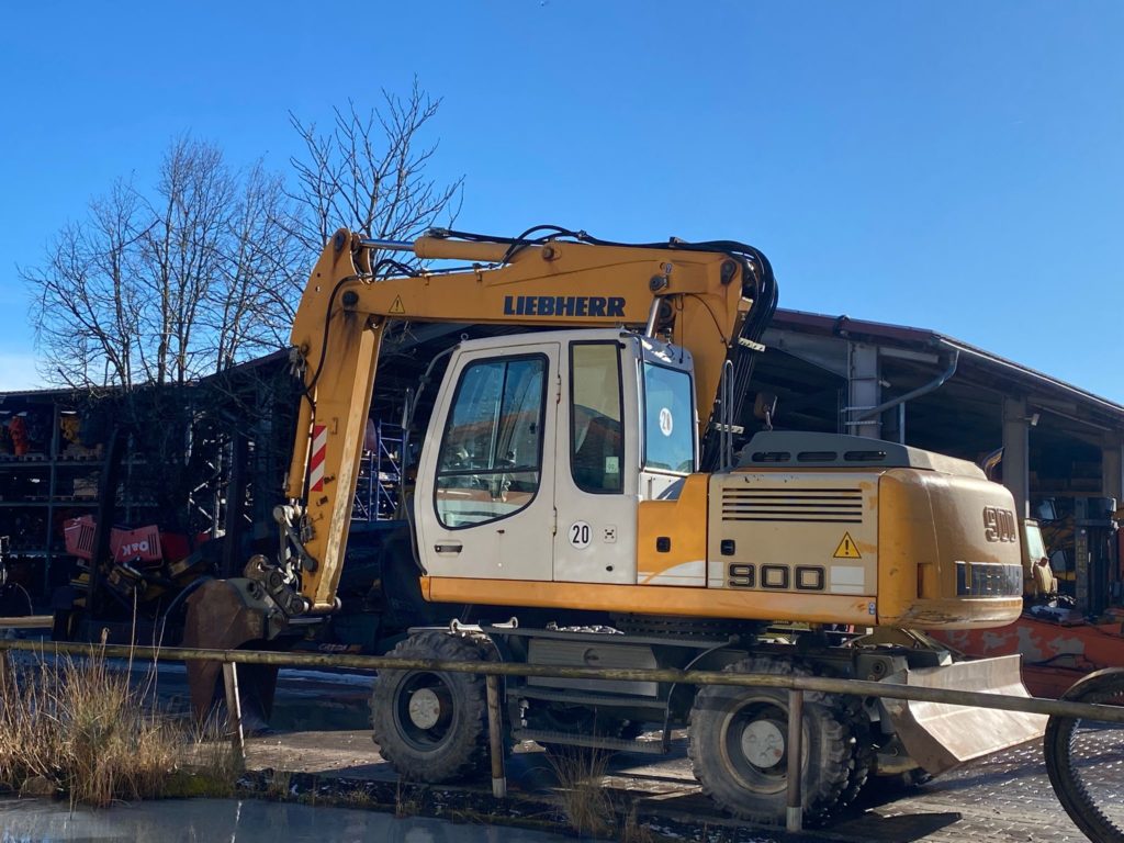 Liebherr A900C LIT , Mobilbagger