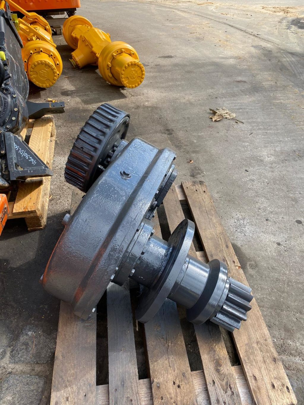 Drehwerksgetriebe aus Hanomag Kettenbagger