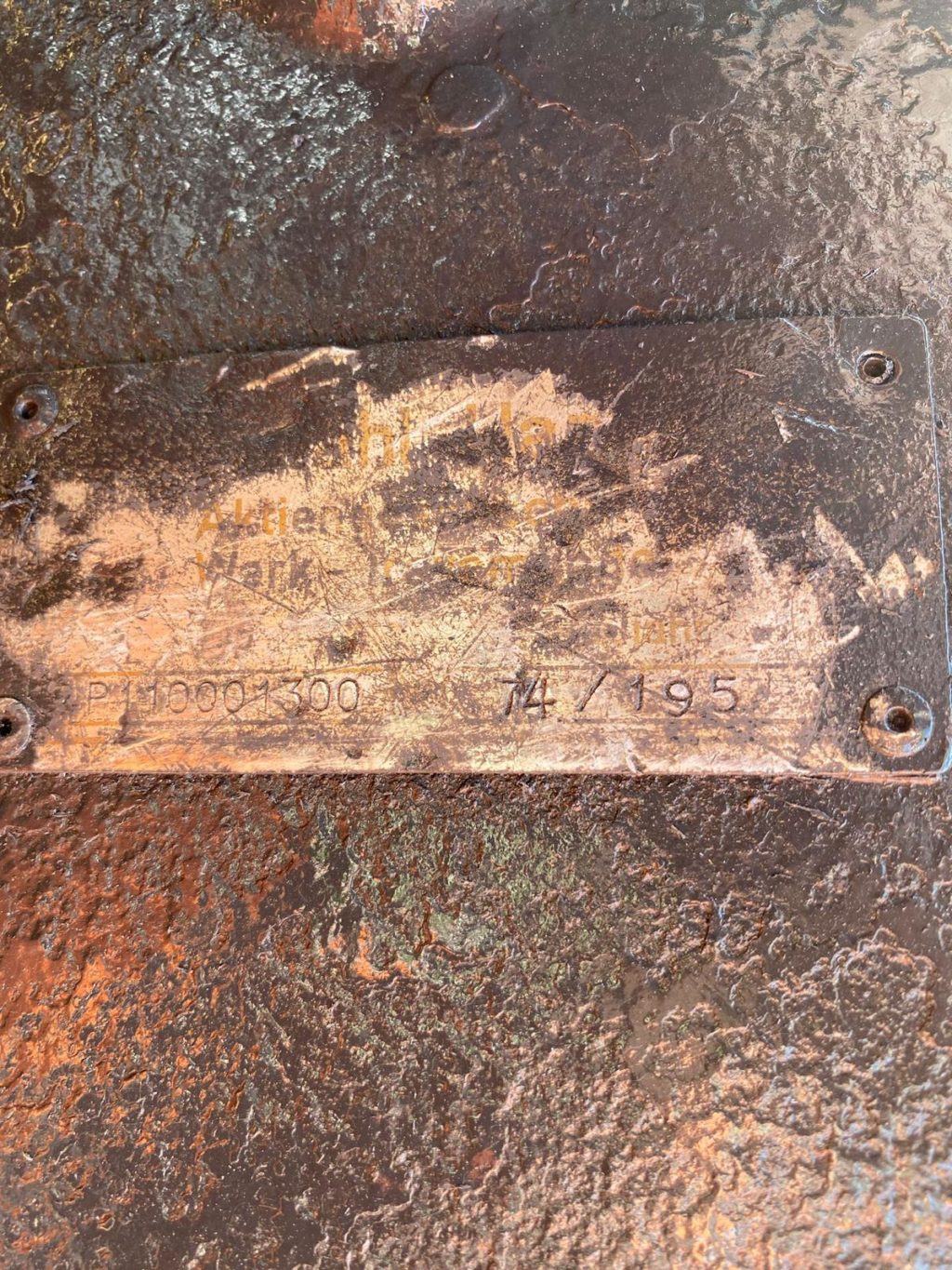 Endantrieb aus Hanomag Kettenbagger – Bild 4