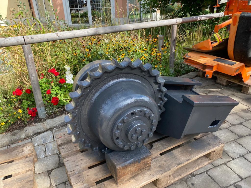 Endantrieb aus Hanomag Kettenbagger