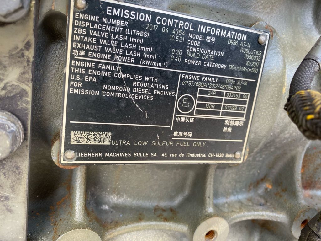 Dieselmotor Liebherr D936 A7-14, neu überholt – Bild 2