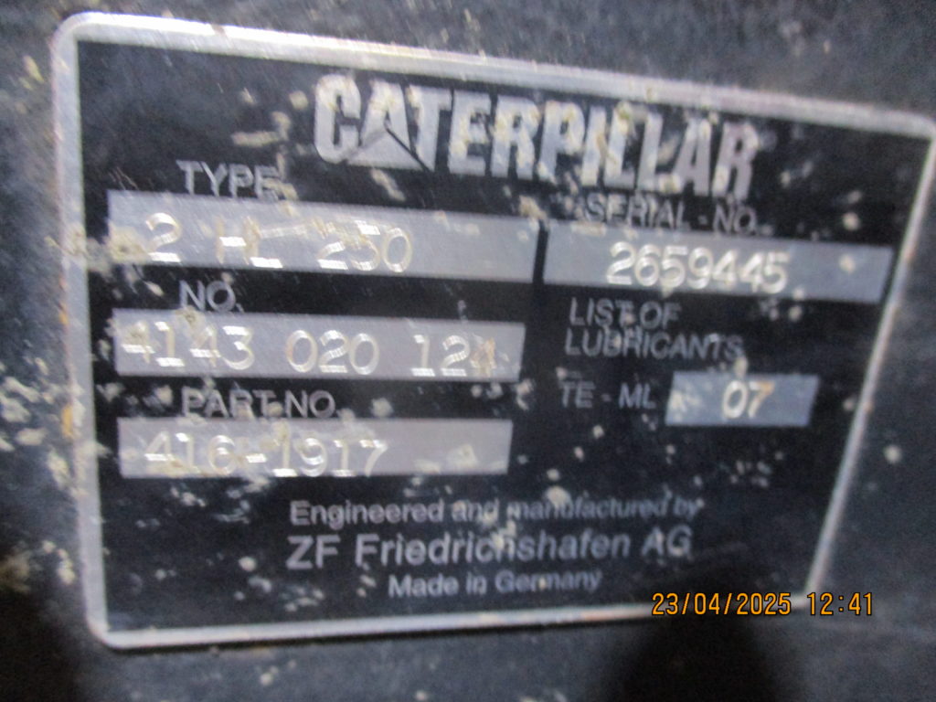 Fahrgetriebe ZF 2HL 250 , für CAT 313 – Bild 3