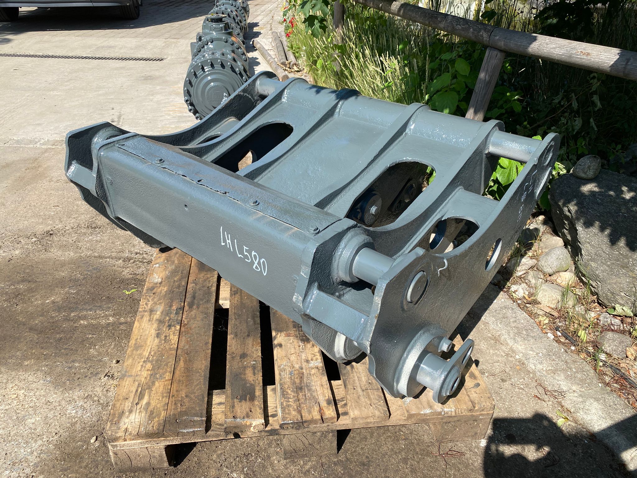 Schnellwechsler aus Liebherr L580