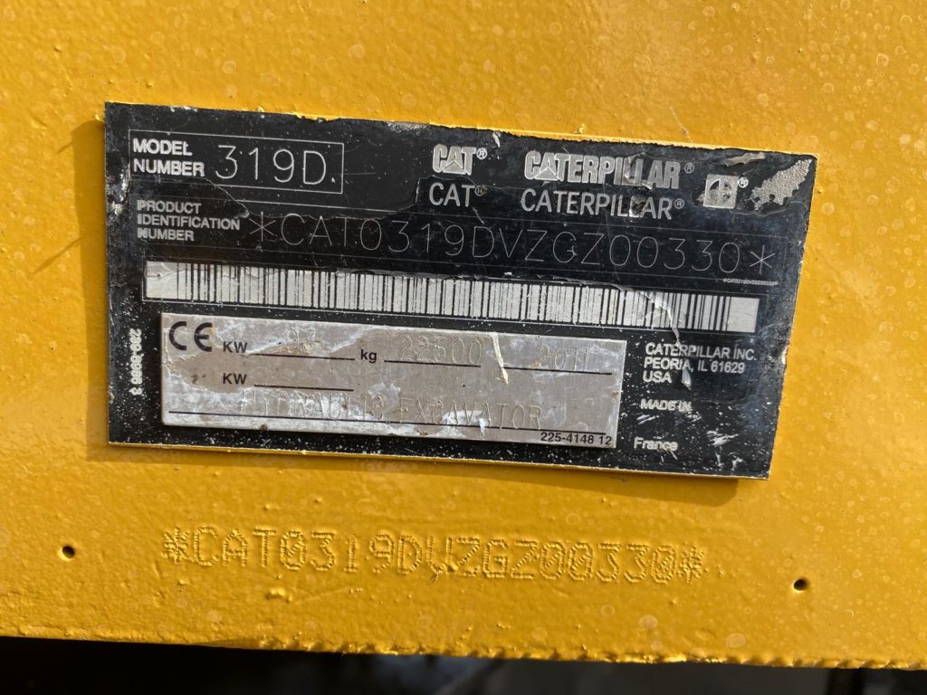 CAT 319 D, Kettenbagger – Bild 12