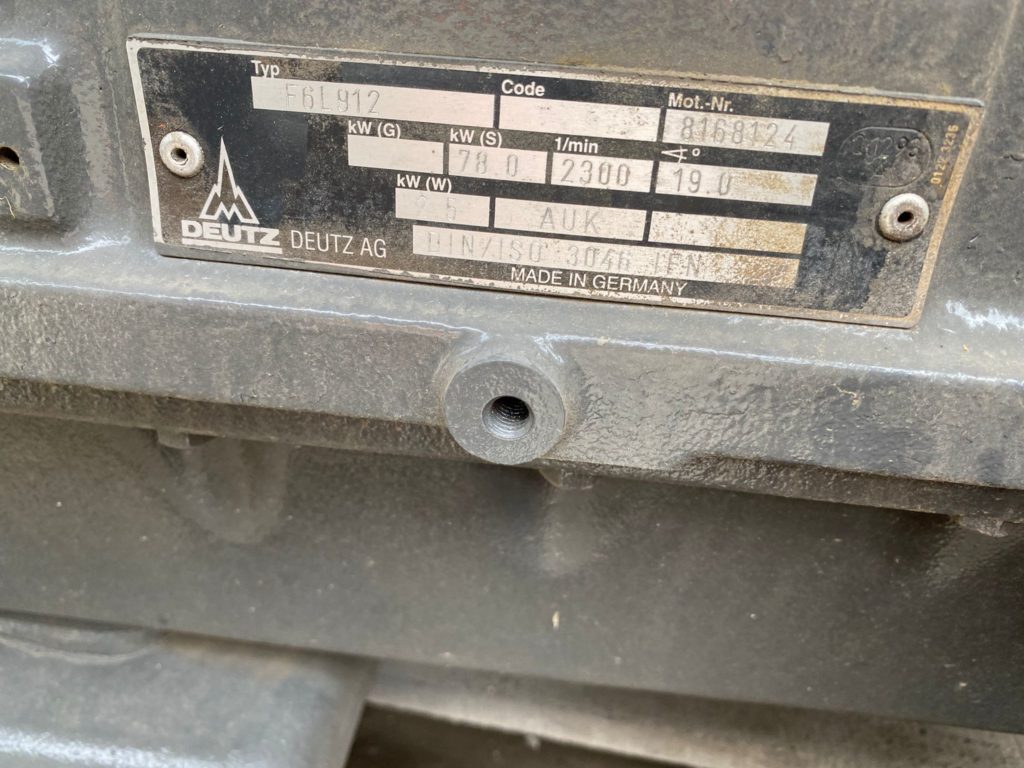 Deutz F6L912, Dieselmotor  aus LH 921 – Bild 2