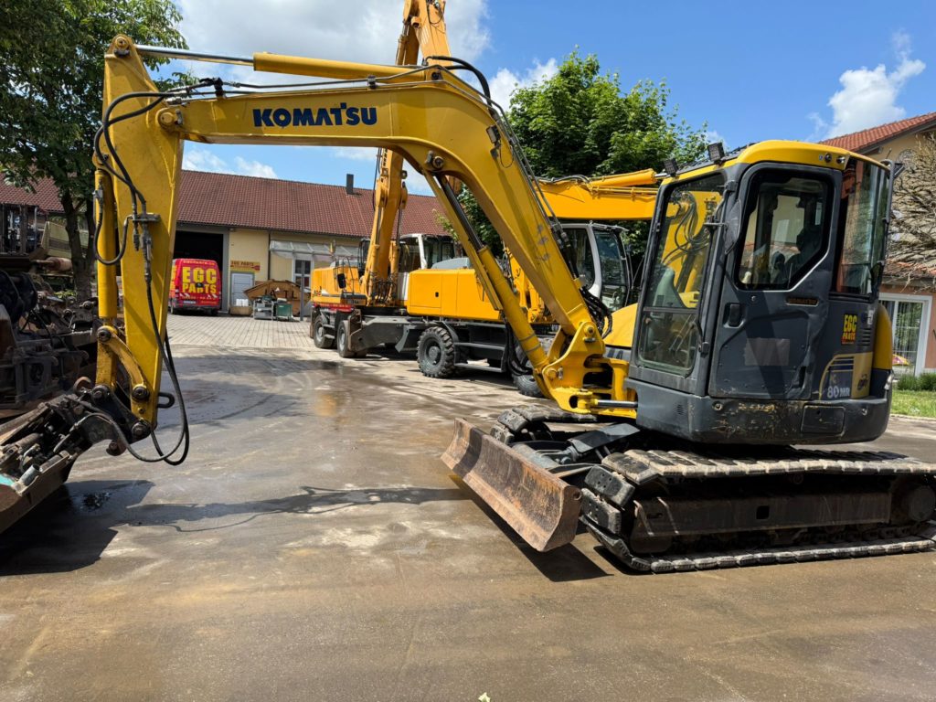 Komatsu PC 80 MR, Kettenbagger – Bild 9