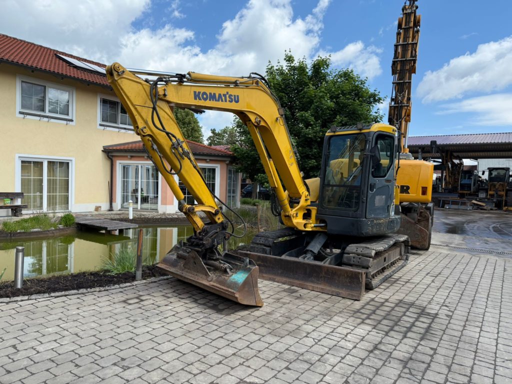 Komatsu PC 80 MR, Kettenbagger – Bild 10