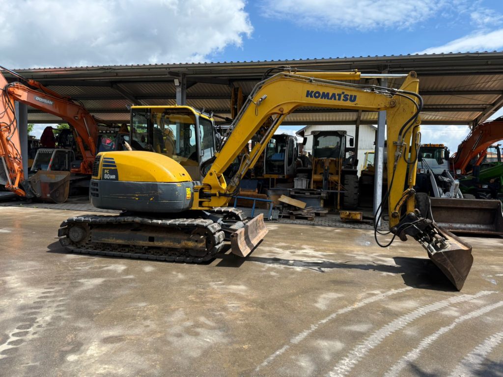 Komatsu PC 80 MR, Kettenbagger – Bild 13
