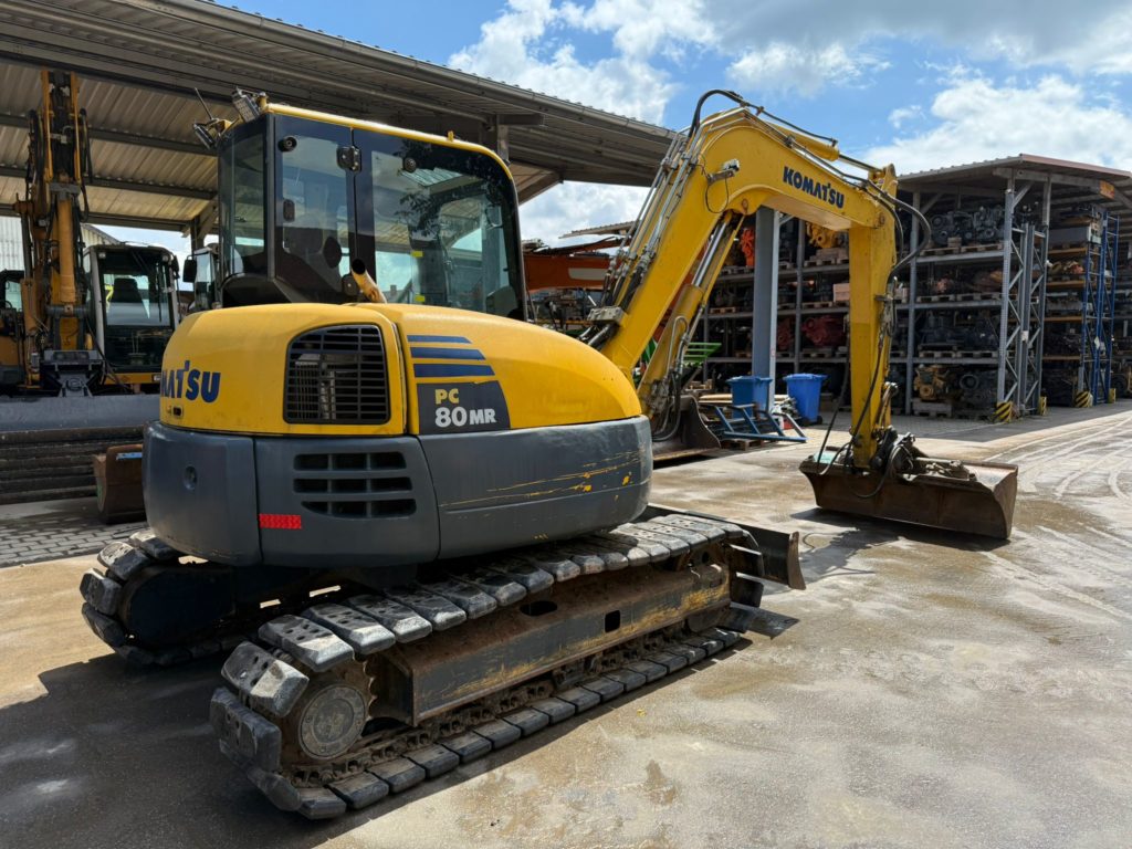 Komatsu PC 80 MR, Kettenbagger – Bild 2