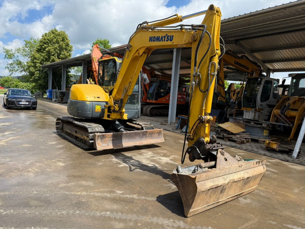 Komatsu PC 80 MR, Kettenbagger – Bild 3