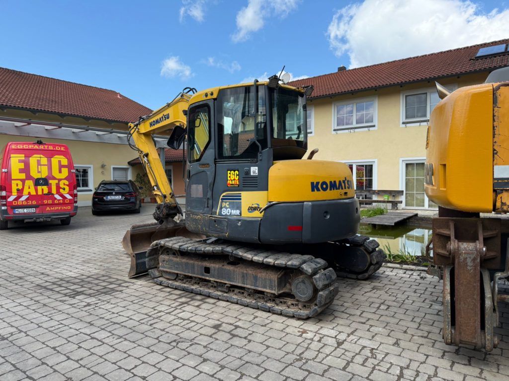 Komatsu PC 80 MR, Kettenbagger – Bild 5