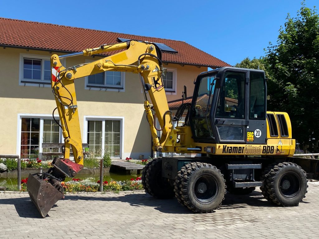 Kramer Allrad  808-3, Mobilbagger – Bild 7