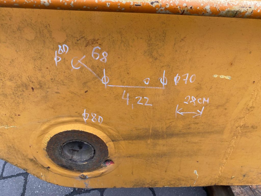 Löffelstiel Liebherr 4,20 m – Bild 2