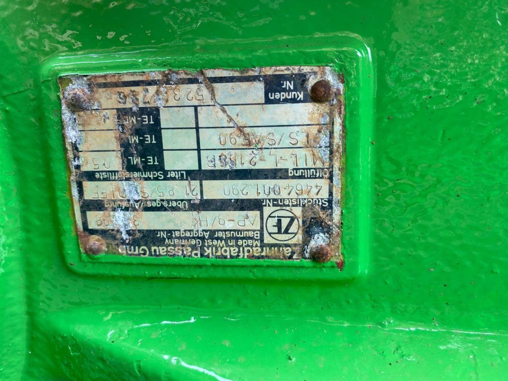 Achsen aus  Terex  3066 ,  Dumper – Bild 10