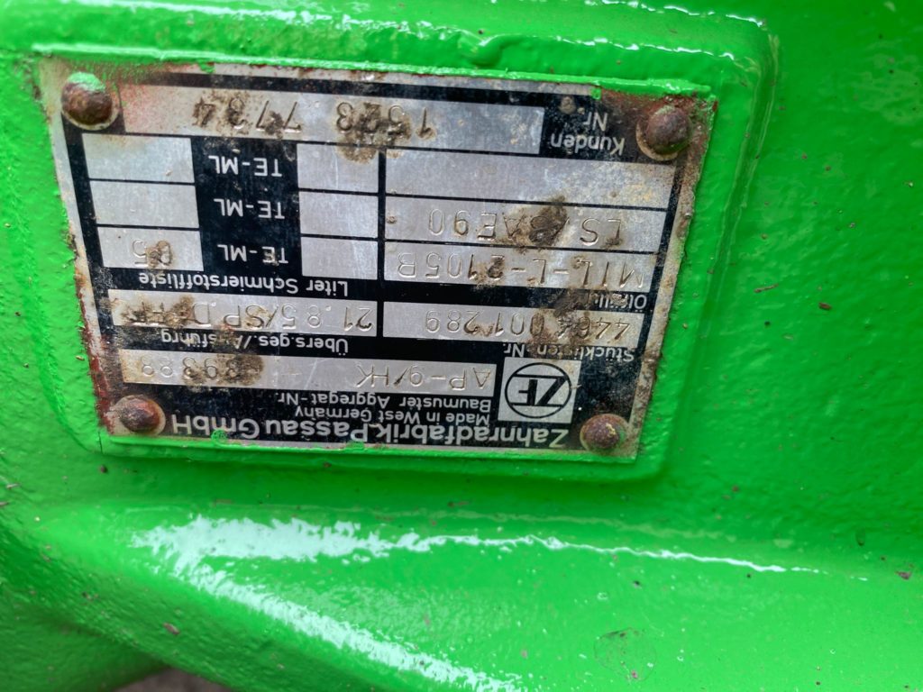 Achsen aus  Terex  3066 ,  Dumper – Bild 5