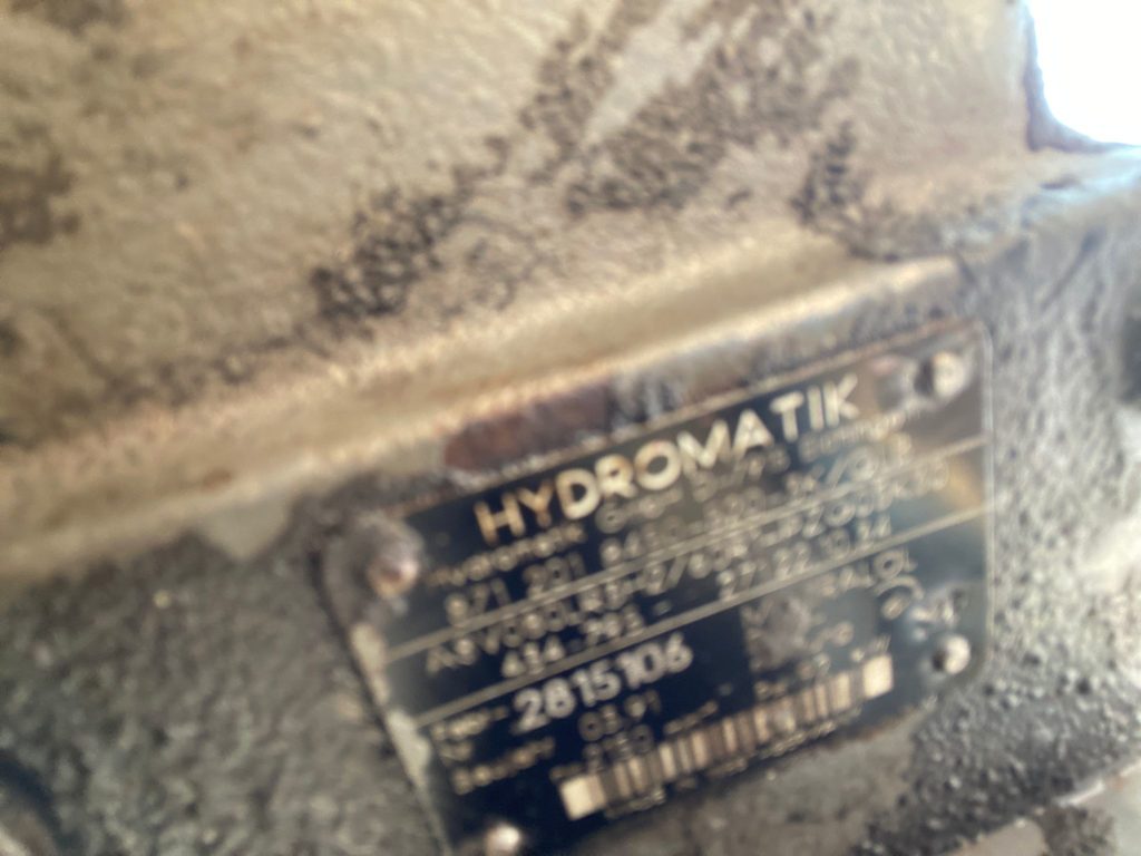 Hydraulikpumpe Hydromatik  A8VO80  aus ZM 19 – Bild 2