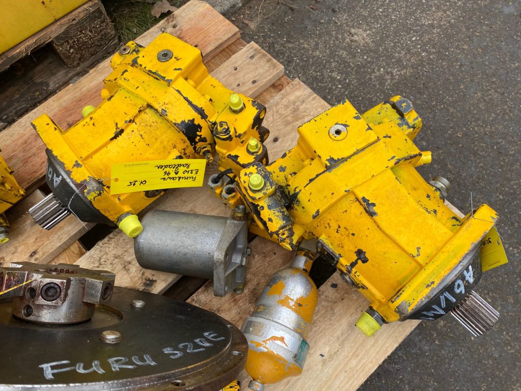 Hydraulikmotor Hydromatik A6VM 107 aus Furukawa 320E