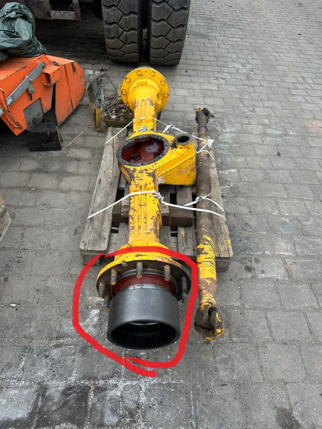 ZF Achsteile, Planeten aus Furukawa 320E