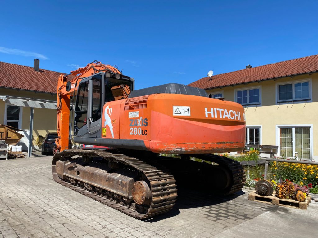 Hitachi ZX 280LC -3, Kettenbagger – Bild 3