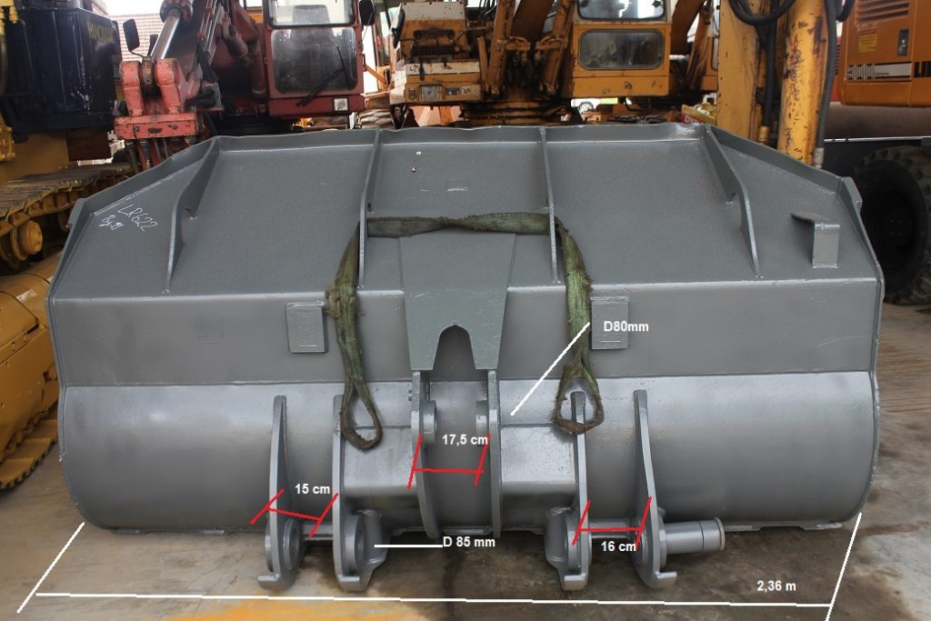 Schaufel aus Liebherr LR 622 – Bild 3