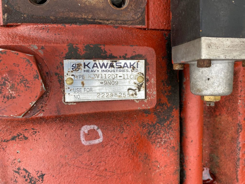 Hydraulikpumpe Kawasaki  K3V112 aus Samsung SE 210 – Bild 3