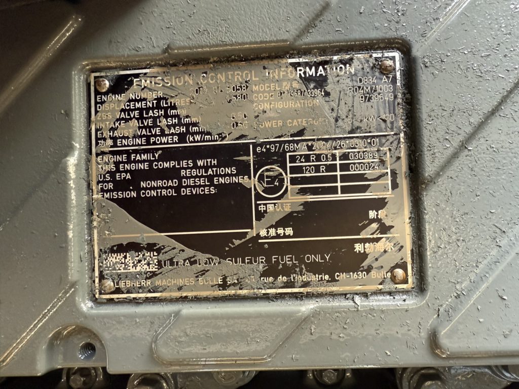 Liebherr D 834 A7 , Dieselmotor neu überholt – Bild 8