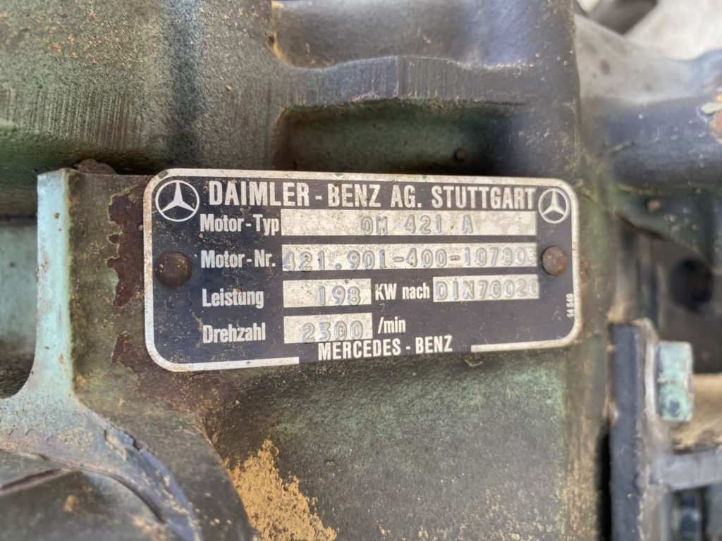 Dieselmotor Mercedes OM 421A, aus Piston Bulli – Bild 6