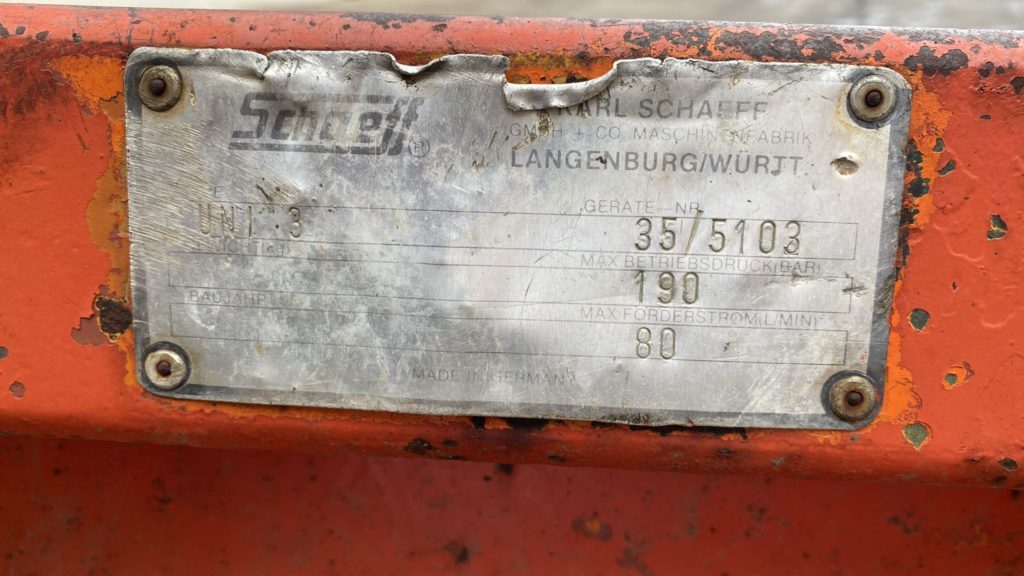 Schaufel aus Schaeff SKB  Radladaer – Bild 2