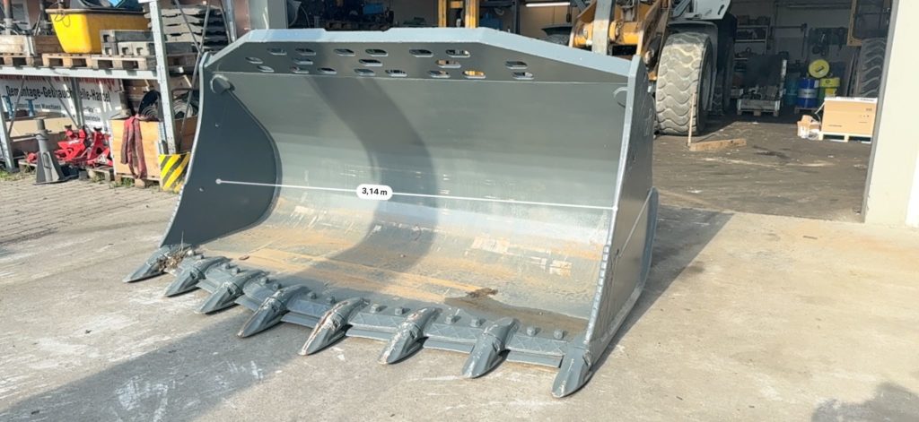 Schaufel aus Liebherr L 566, Radlader – Bild 5