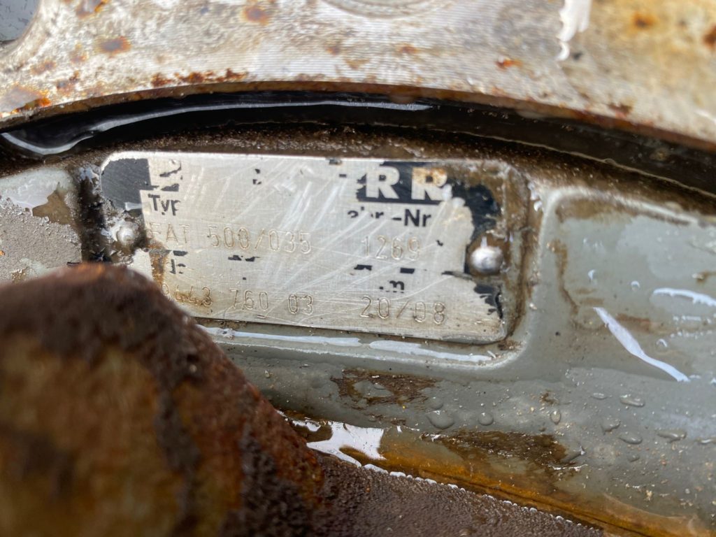 Fahrantrieb  Liebherr FAT 500 035, aus  R964B – Bild 3