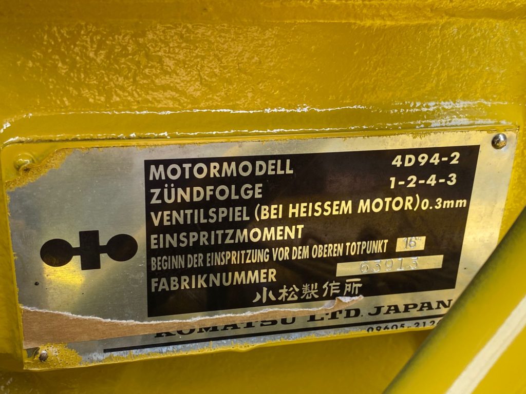 Komatsu 4D94-2,  aus Komatsu D21 – Bild 2
