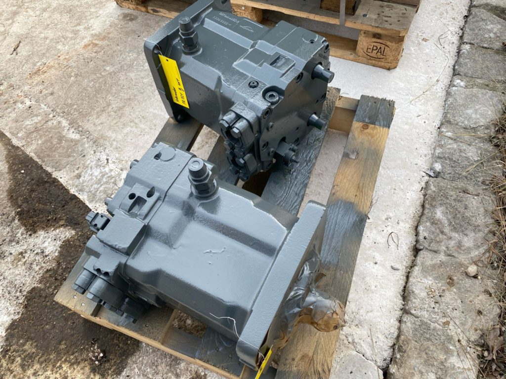 Fahrmotor Linde HMV 210, aus Liebherr PR 724