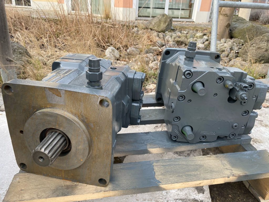 Fahrmotor Linde HMV 210, aus Liebherr PR 724 – Bild 6