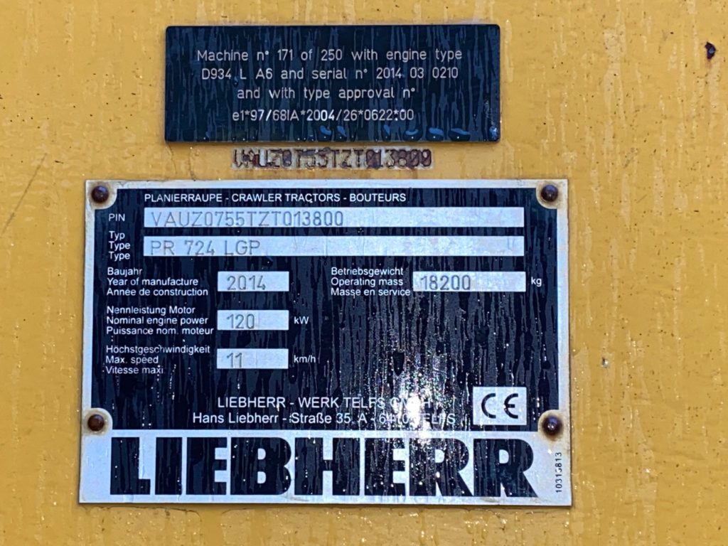 Kühler aus Liebherr PR 724 LPG – Bild 7