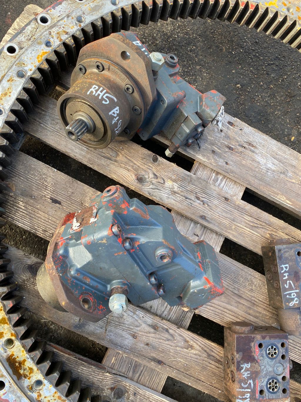 Fahrmotor Voac aus O&K RH 5 – Bild 3