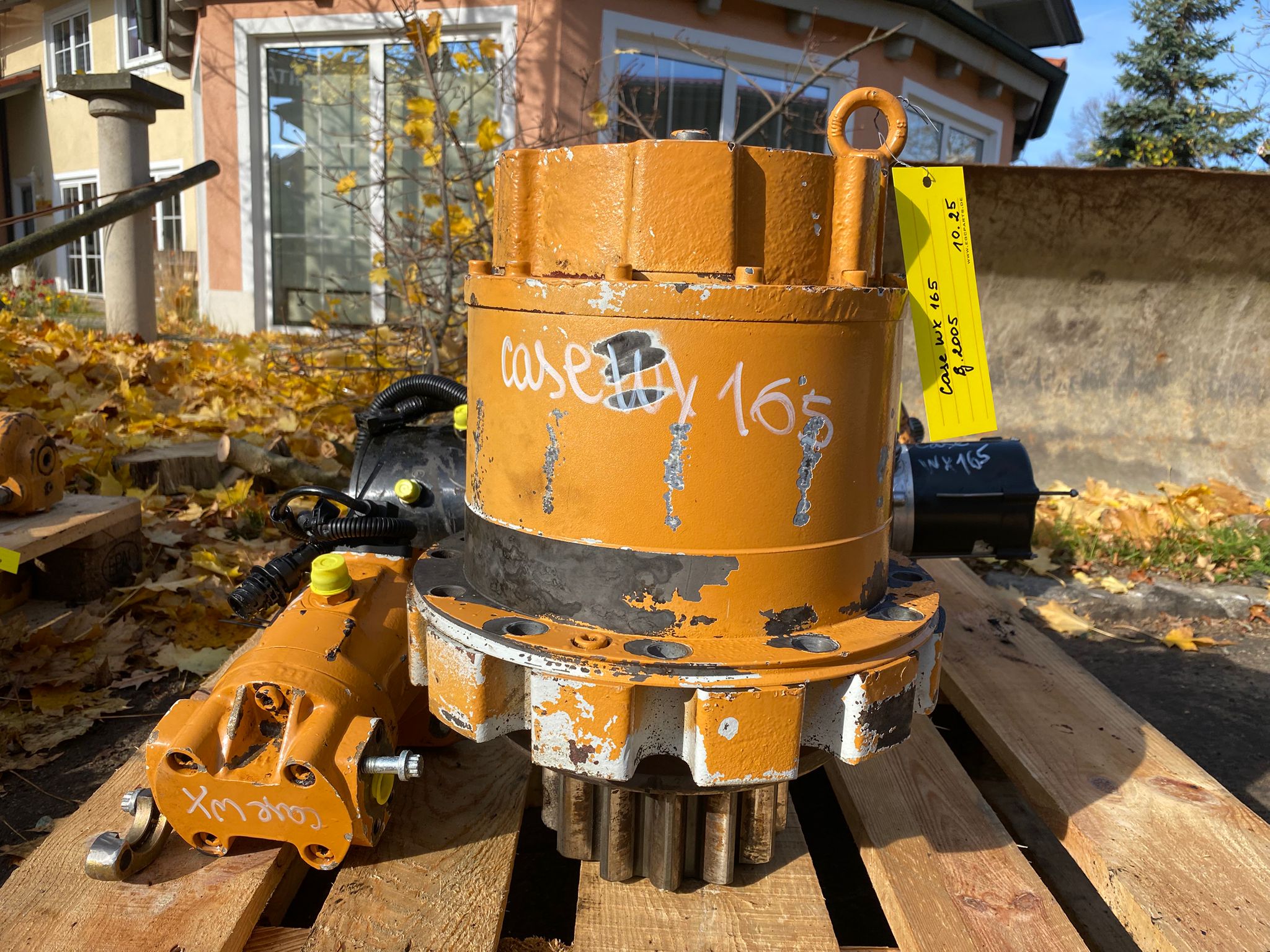 Drehwerksgetriebe aus Case WX 165