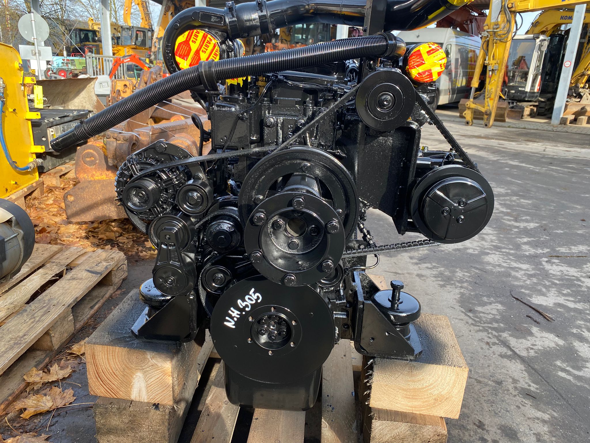 CNH F4HE9684H, Dieselmotor aus New Holland E 305 Bj 2008 – Bild 9