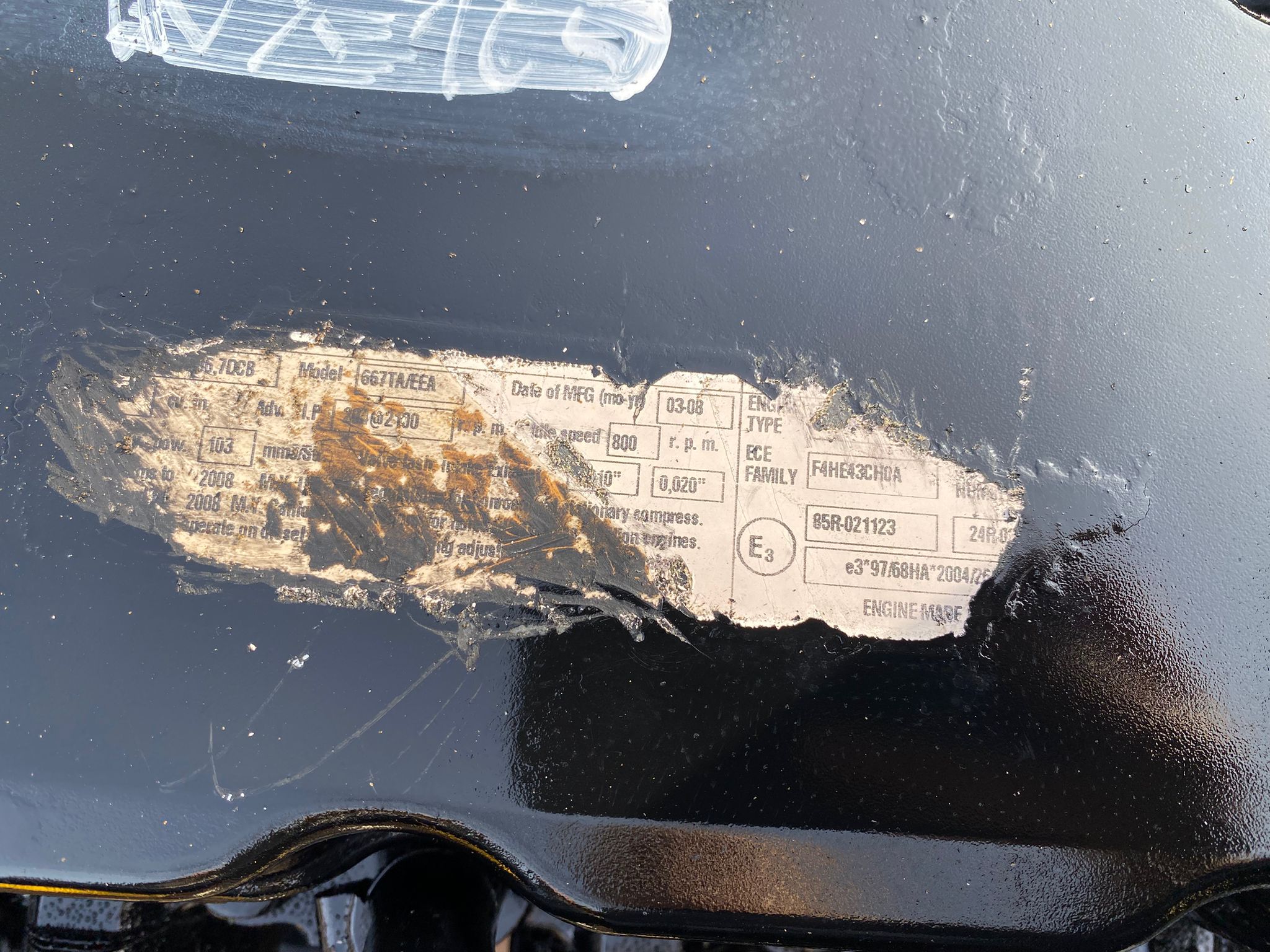 CNH F4HE9684H, Dieselmotor aus New Holland E 305 Bj 2008 – Bild 10