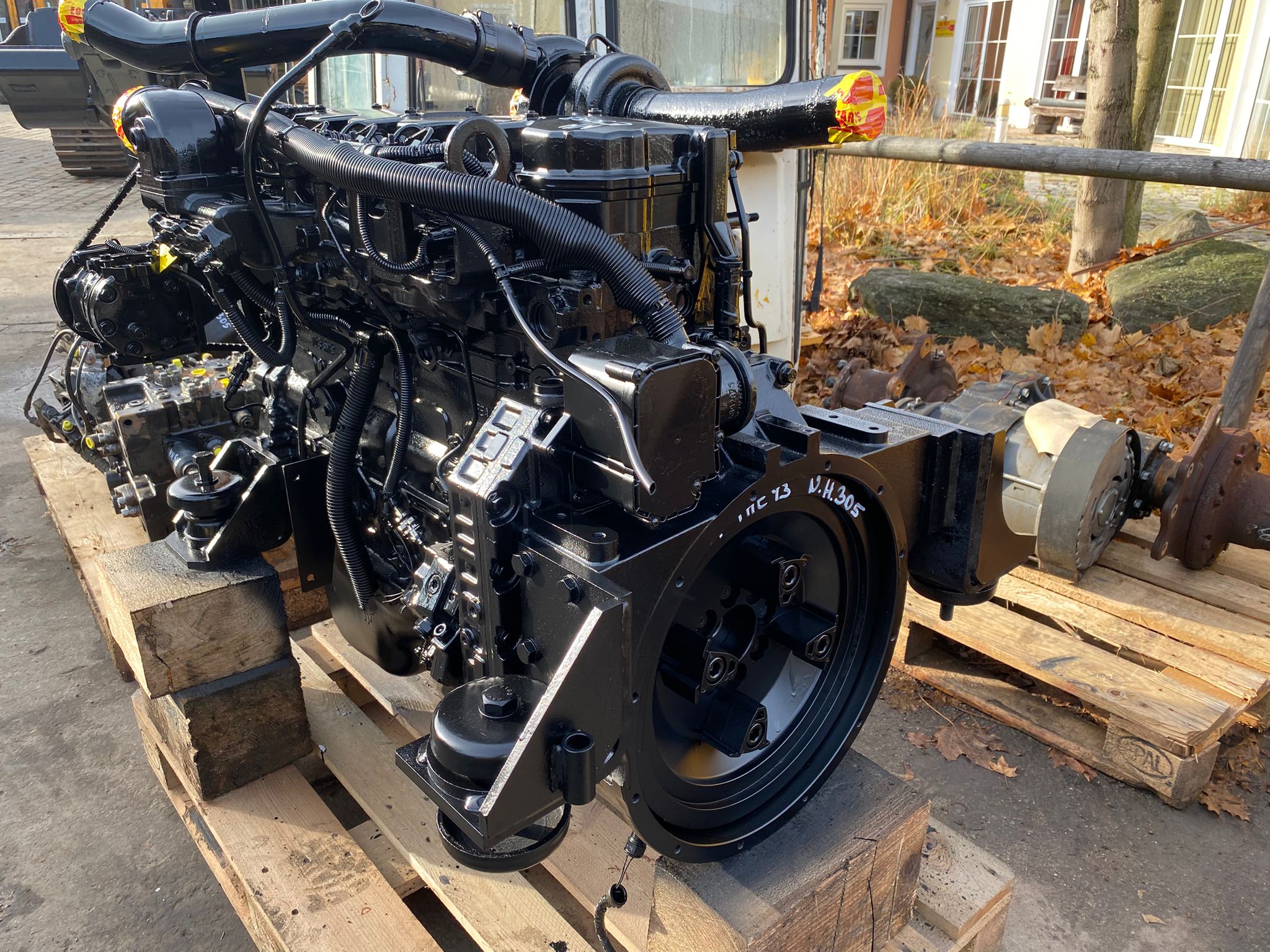 CNH F4HE9684H, Dieselmotor aus New Holland E 305 Bj 2008 – Bild 12