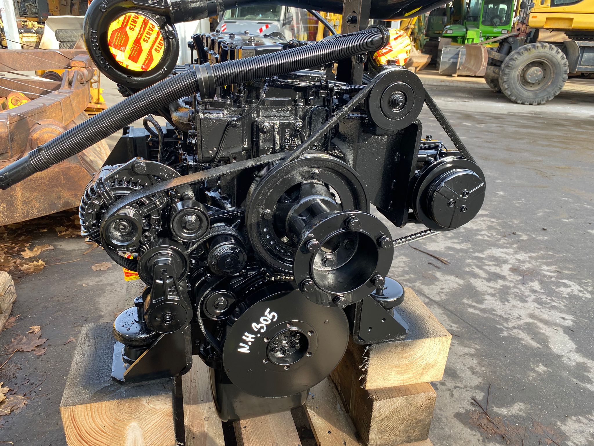 CNH F4HE9684H, Dieselmotor aus New Holland E 305 Bj 2008 – Bild 3