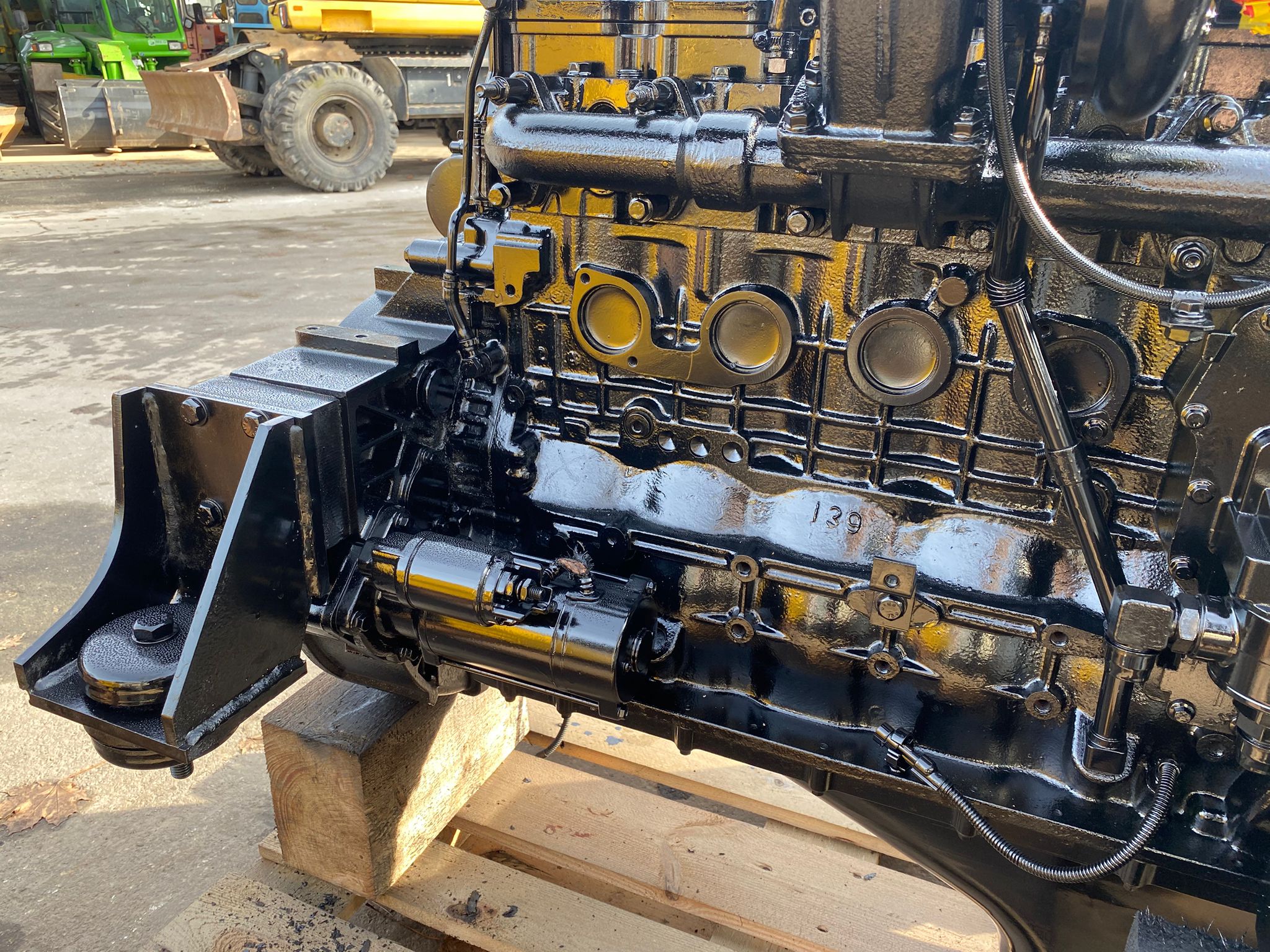 CNH F4HE9684H, Dieselmotor aus New Holland E 305 Bj 2008 – Bild 7