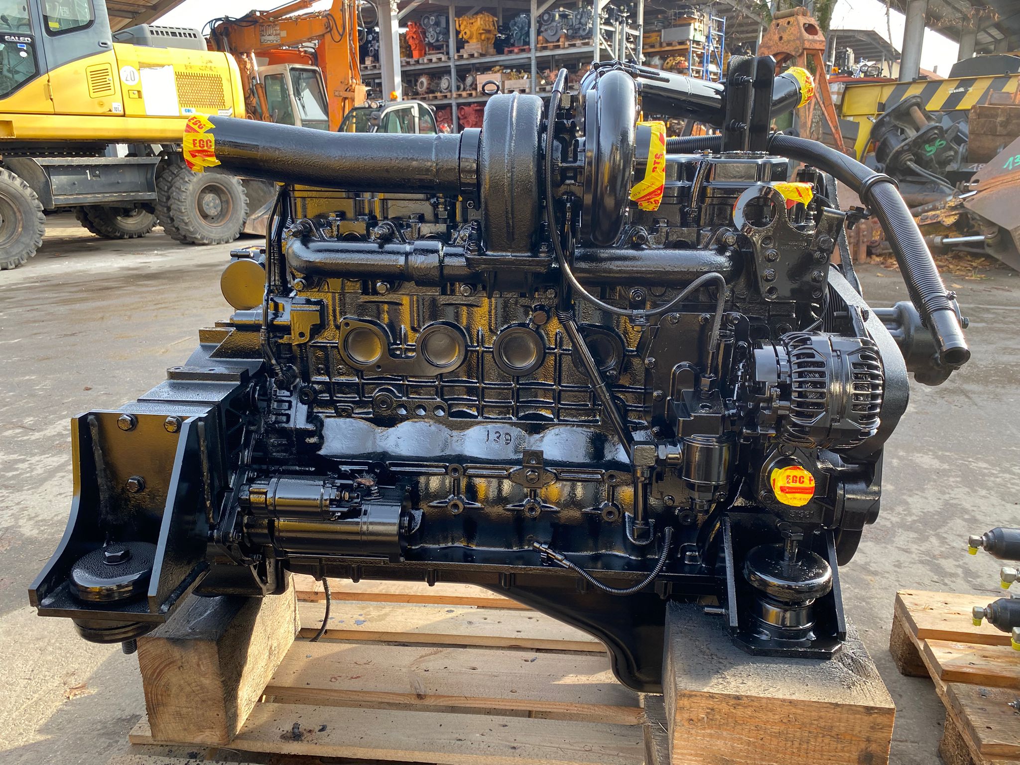 CNH F4HE9684H, Dieselmotor aus New Holland E 305 Bj 2008