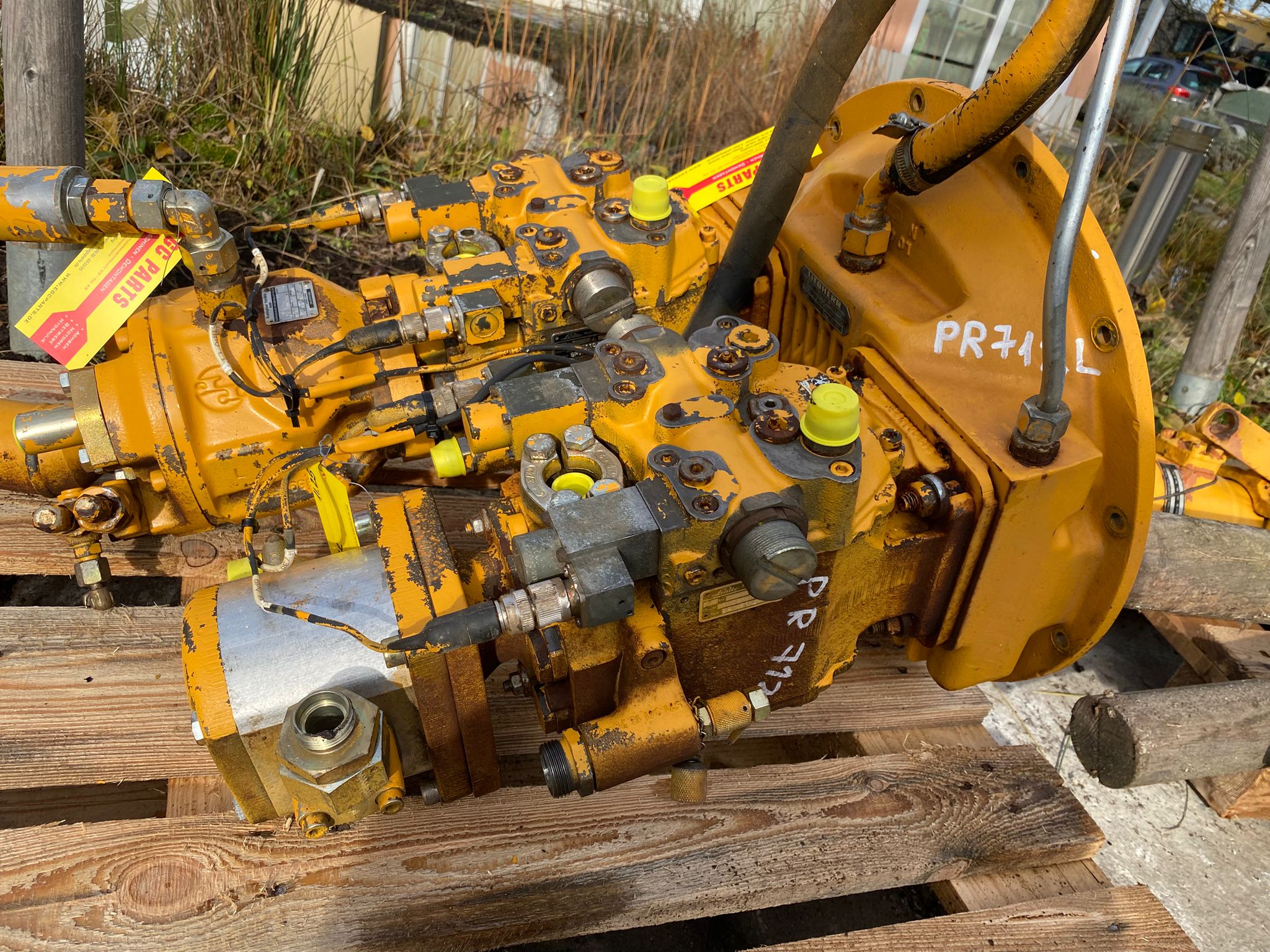 Pumpenverteilergetriebe PVG 250, Linde BPV 50 aus Liebherr PR 712 – Bild 8