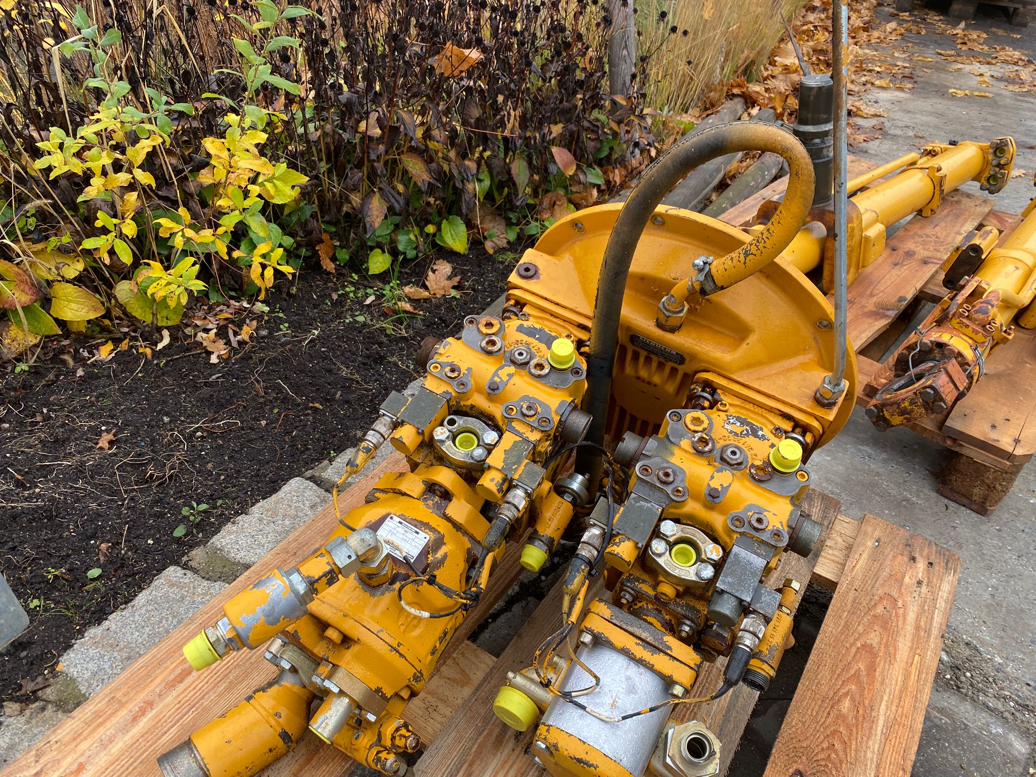 Pumpenverteilergetriebe PVG 250, Linde BPV 50 aus Liebherr PR 712