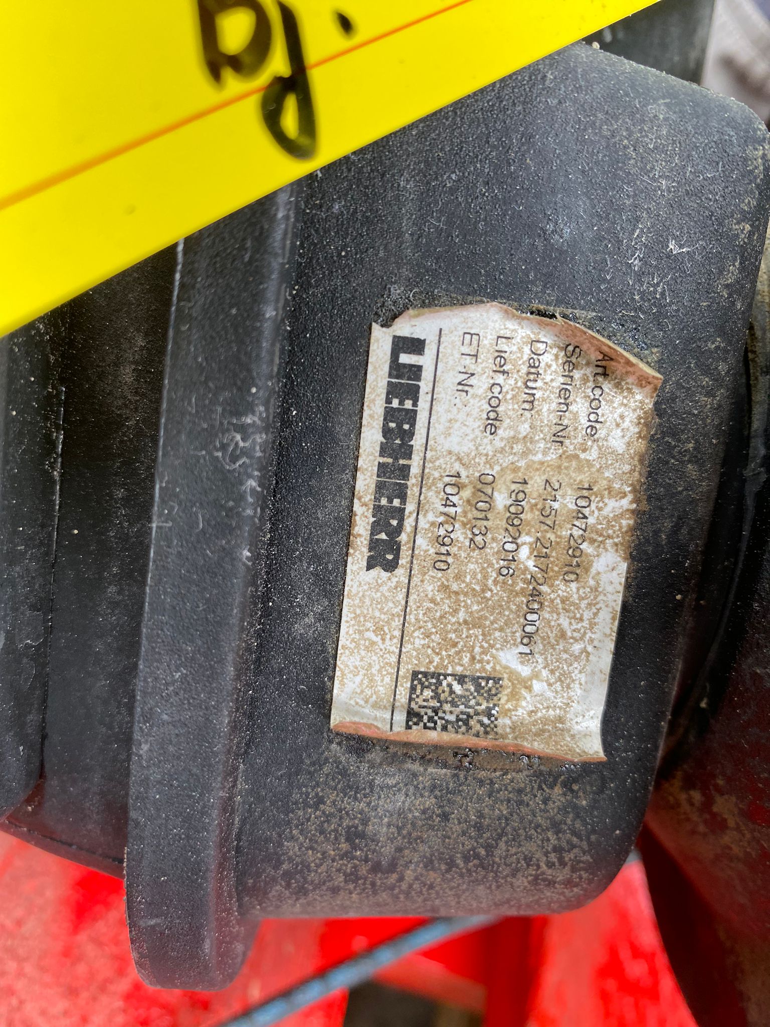 Schmieranlage aus Liebherr R 924CT – Bild 2