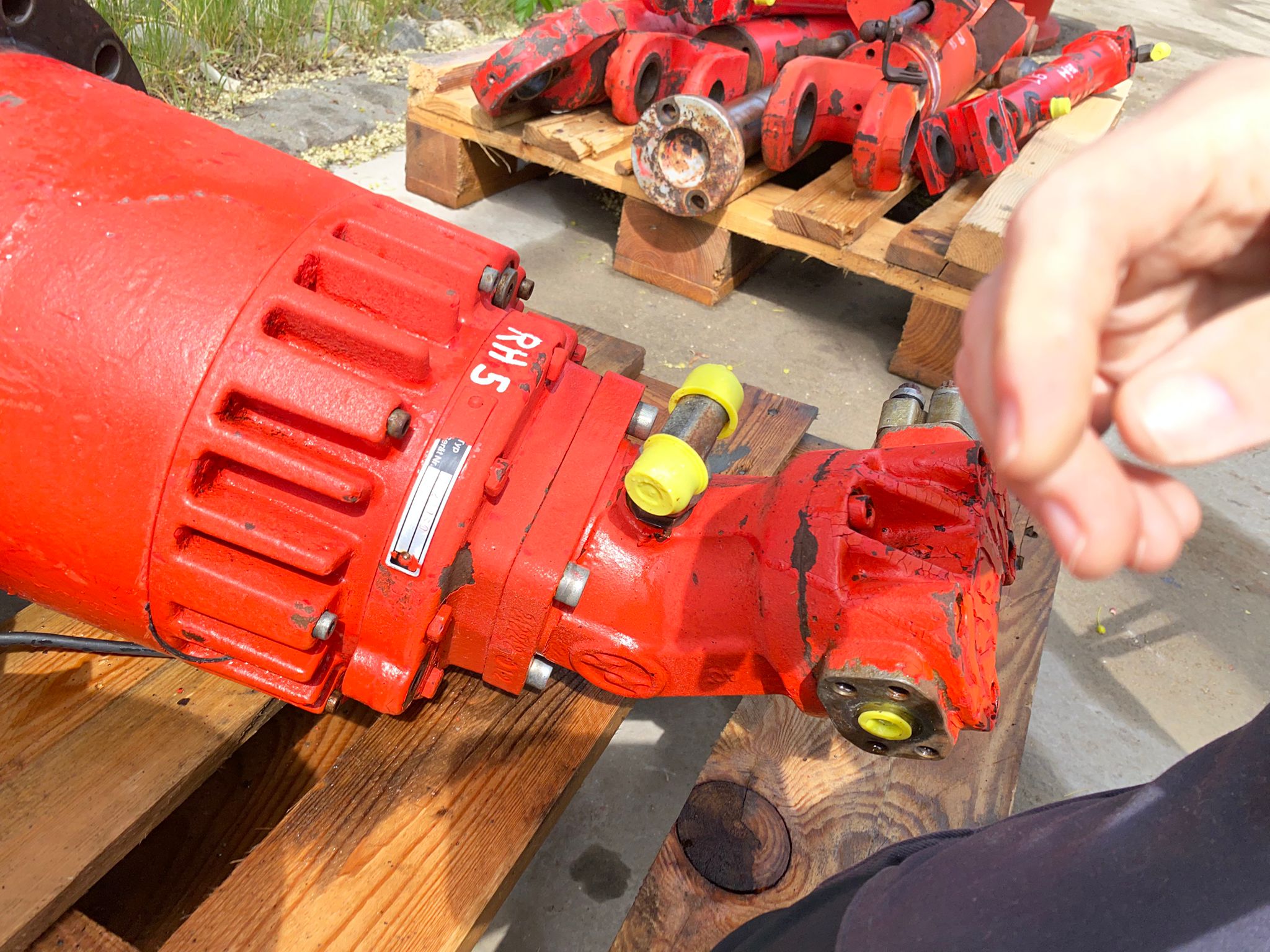 Drehwerksgetriebe aus O&K RH 5 – Bild 4