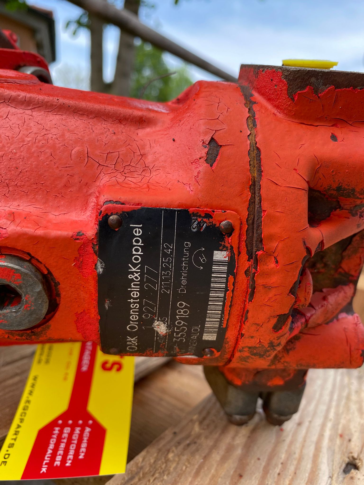 Drehwerksgetriebe aus O&K RH 5 – Bild 5