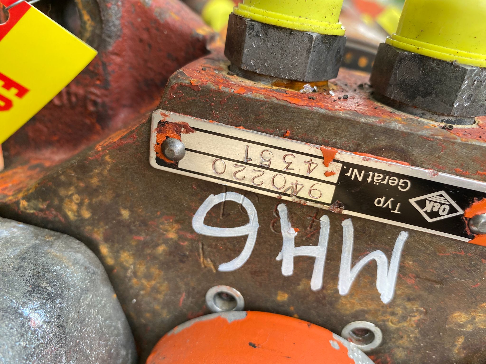 Drehdurchführung aus O&K MH 6 – Bild 7