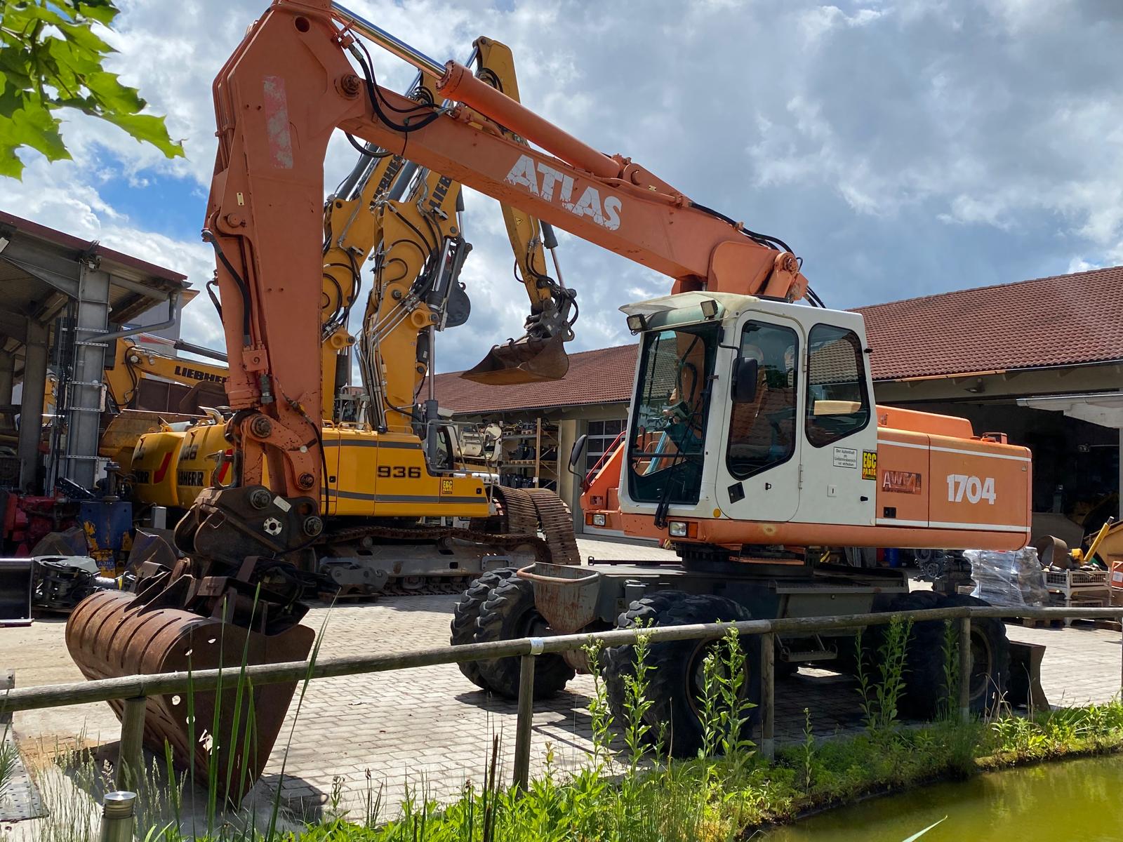 Atlas 1704, Mobilbagger – Bild 5