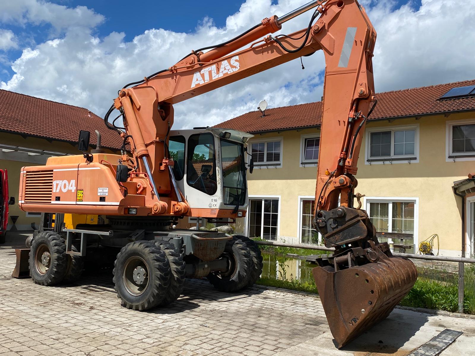 Atlas 1704, Mobilbagger